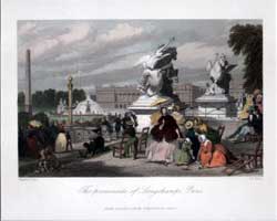 The promenade of Longchamps, Paris