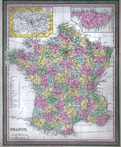 Map of France