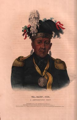 Wabaunsee, A Pottawatomie Chief.  Vol. II, pl. 29.