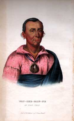 Wat Che Mon Ne.  An Ioway Chief.