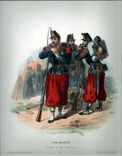 Types Militaires.  Infanterie de Ligne.  (Nouvelle tenue).  53.