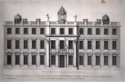 The Elevation of Thorsby house in the County of Nottingham the Seat of the Rt. Honble. the Marquis of Dorchester... Vol. 1; Plate 91.