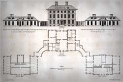 The Elevation of Roger Hudson Esq. house... Vol. 2; Plate 46.