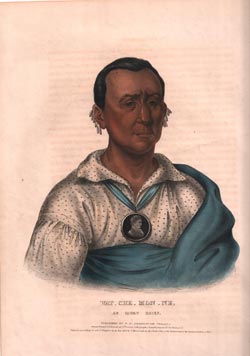 Wat Che Mon Ne, an Ioway Chief.