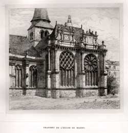 Transept De L’Eglise De Magny