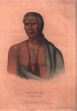 Lap-Pa-Win-Soe, A Delaware Chief.