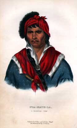 Nea Math La, A Seminole Chief.